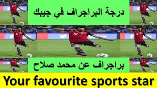 النجم الرياضي المفضل لدي My Favourite sports star