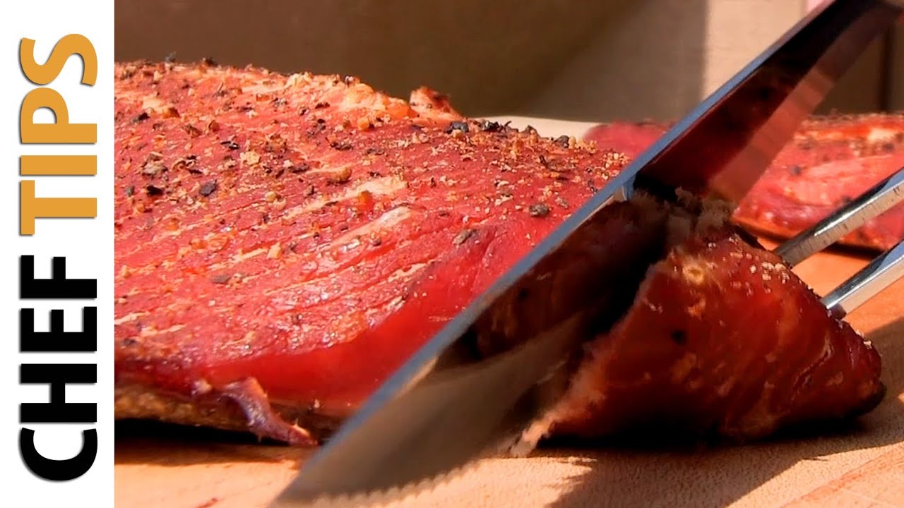 Smoked Salmon Recipe - Peppered Alaskan Salmon