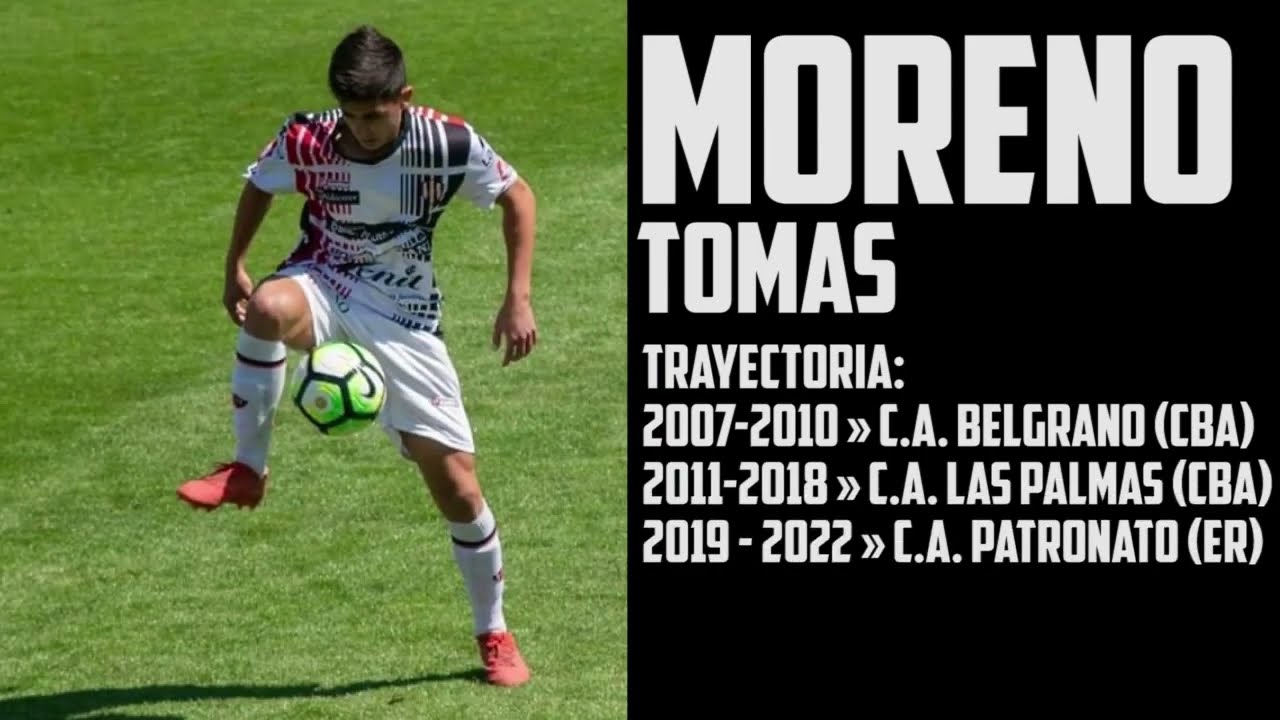 TOMAS MORENO │ MEDIOCAMPISTA │ AFA
