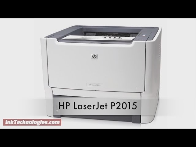 Hp Laserjet P2015 Instructional Video Youtube