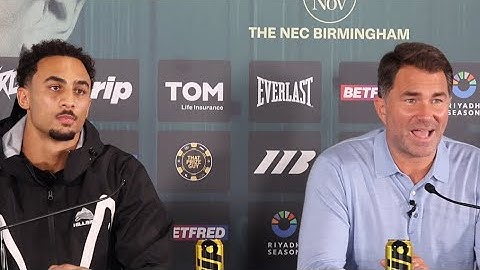 BEN WHITTAKER FIRST PRESS CONFERENCE UNDER MATCHROOM BOXING! WATCH THE FULL THING HERE🔥