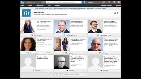 How to send a LinkedIn message to several connections