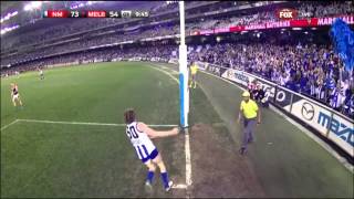 Big Ben Brown's triple against the Dees (Round 23, 2014)