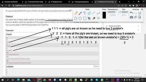 B  Settlement of Guinea Pigs