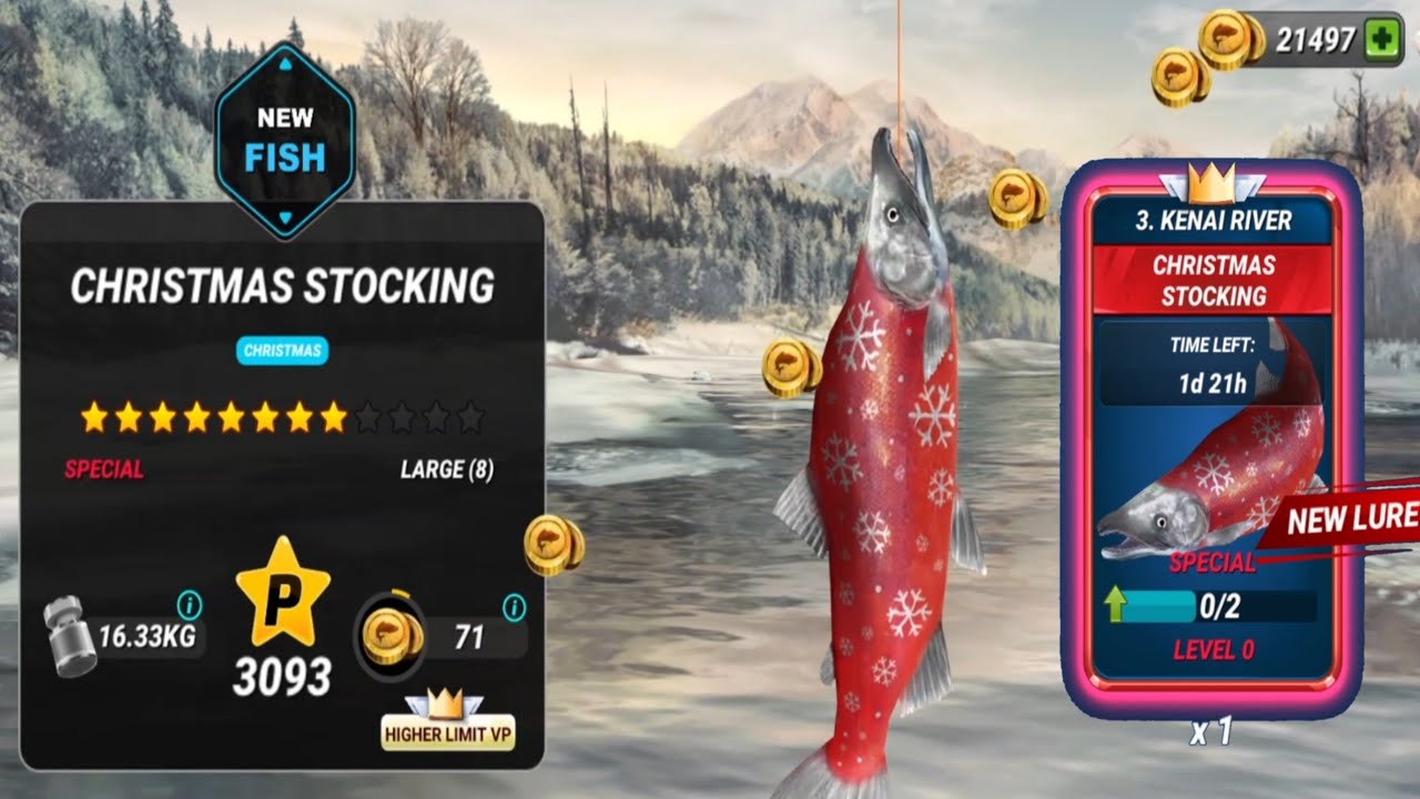 How To Catch The Christmas Stocking - Fishing Clash Gameplay Ep17 