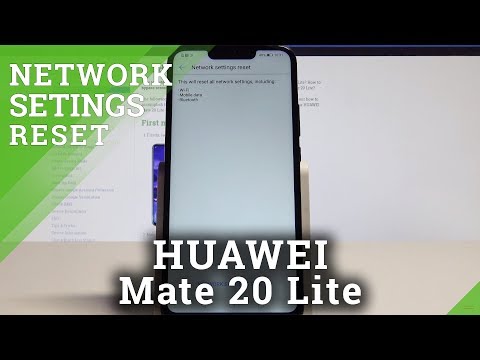 HUAWEI Mate 20 Lite Reset Network Settings / Fix Network Configuration