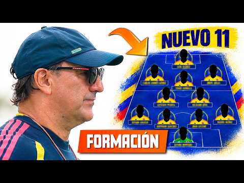 COLOMBIA'S NEW STARTING XI! LORENZO MAKES MAKES A MAKEOVER! IMPORTANT CHANGES FOR THE NATIONAL TEAM!