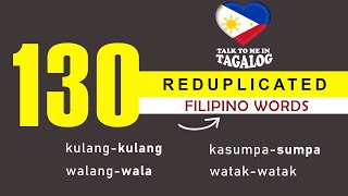 130 Common Reduplicated Tagalog Words You Should Know | Learn Filipino Vocabulary