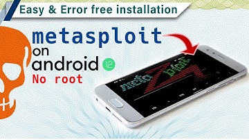 Install metasploit 6 on android phone using termux [Hindi]