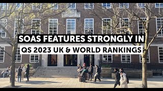 SOAS performs strongly in QS UK &amp; World Rankings 2023