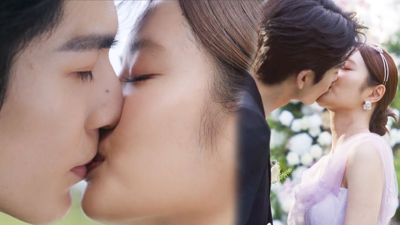 結婚啦！霸總與灰姑娘舉辦浪漫婚禮，一吻定情終於修成正果！#霸總#灰姑娘#愛情#都市#甜寵#張凌赫#徐若晗#爱你