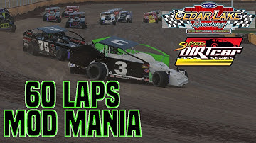 iRacing Dirt Big Block Modifieds @ Cedar Lake Speedway Full Official Race
