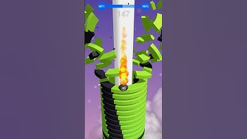 Stackball 3D💣 Level - 9870😱 …#ballgame #stackball #stackbounce #stackball3d #gaming #goingballs