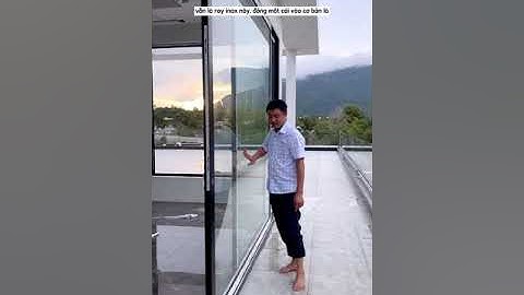 Cửa Nhôm Maxpro.jp - Review Cửa Lùa 2 Cánh - 6 mét