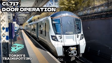 Class 717 Pantograph and Door operation