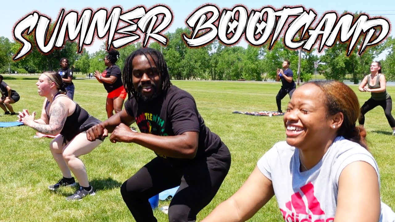 OUTDOOR WORKOUT NO EQUIPMENT | Gotti Gainz Fitness Summer Bootcamp
