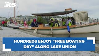 Center for Wooden Boats hosts third annual 'Free Boating Day'