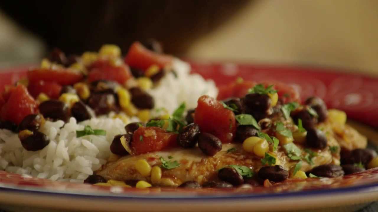 Southwest-Style Chicken | Chicken Recipes | AllRecipes - YouTube
