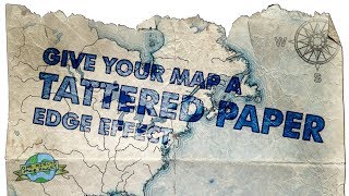 Famous One Minute Map Hack: Give Your Map a Tattered Paper Effect Wealth