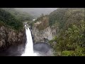 La cascada San Rafael, la más alta del Ecuador, se secó