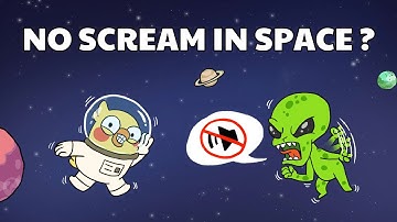 Waarom kun je niet schreeuwen in de ruimte?