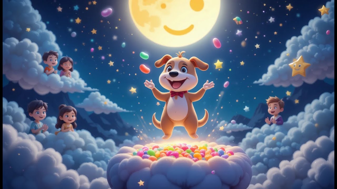 "Moonlight Song 🌙✨ | Nursery Rhyme & Kids Song for Toddlers & Preschoolers"