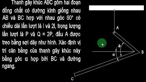 Cơ lý thuyết: Bài toán hệ lực bất kỳ dạng tìm góc