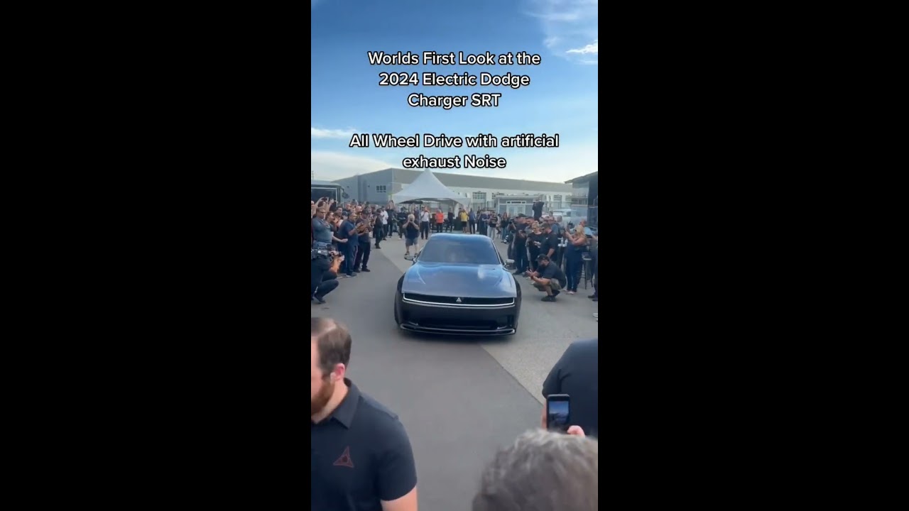 2024 Electric Dodge Charger SRT EV Customcars Carlover Electricvehicle