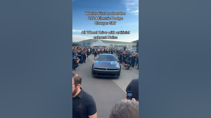 2024 Electric Dodge Charger SRT EV #customcars #carlover #electricvehicle