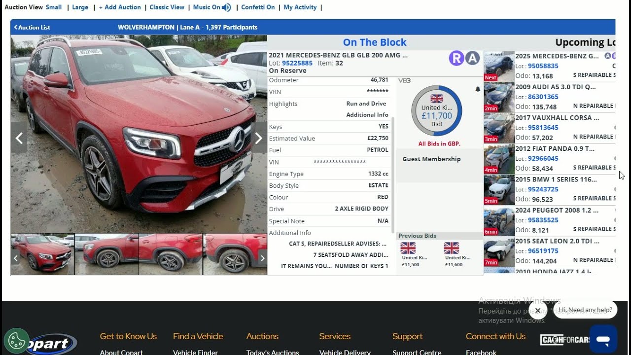 Live Copart Live Copart UK Car Auction | Real Bidding & Final Prices - YouTube