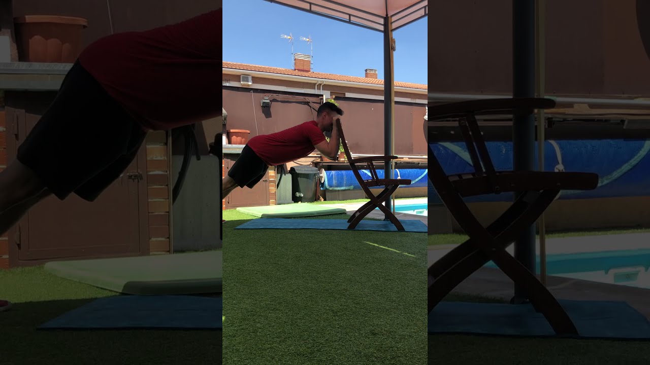 EXTENSIÓN DE TRÍCEPS CON SILLA [Ejercicio En Casa] MagmoFit YouTube