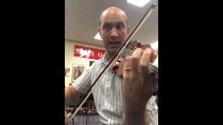 first violin audition video