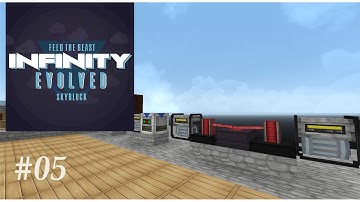 FTB Infinity Evolved Skyblock - Blast Furnace, Thermionic Fabricator and Assembly Table Ep5