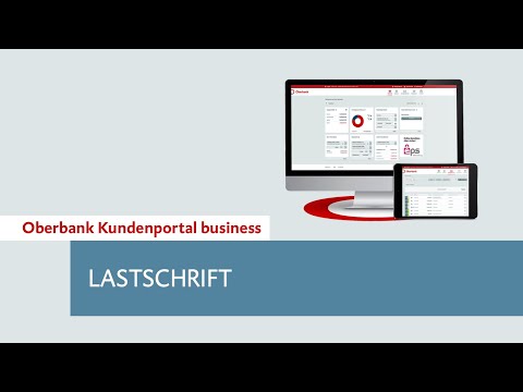 Oberbank Kundenportal business - Lastschrift