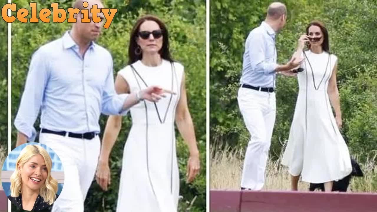 Cool Kate dazzles in sunglasses on relaxed stroll with Prince William - PICTURES