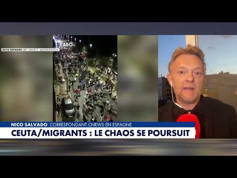 Nico Salvado reports on the ongoing migrant chaos in Ceuta