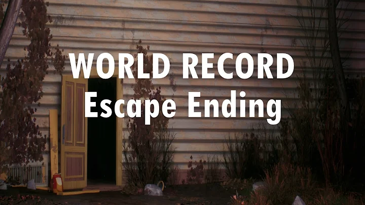 WORLD RECORD | Hello Neighbor 3 Prototype 1 | Escape Ending Any% | 6 seconds