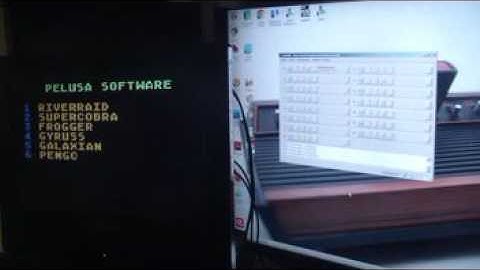 Atari 800 Xl carga de juegos con Cable Sio2PC