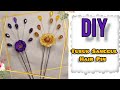 Membuat Tusuk Konde Simpel|| DIY HAIR BUN ACCESSSORIES