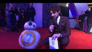 BB-8 Interview - Star Wars The Force Awakens European Premiere Red Carpet