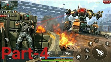 ATSS 2 : Offline Shooting Game | Part-4 | Battleground | atss offline gun shooting game gameplay |