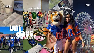 hbcu UNI DAYS🎧life as a college student: class, atl streetwear market, fb game, state fair etc.