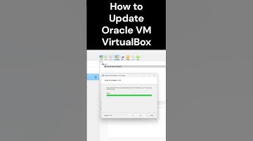 How to update / upgrade Oracle VM VirtualBox #shorts