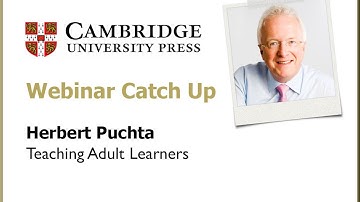 Teaching Adult Learners with Herbert Puchta