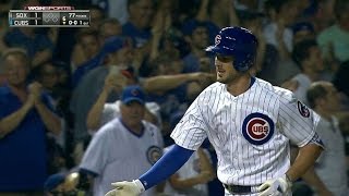 CWS@CHC: Bryant homers to break up no-hitter
