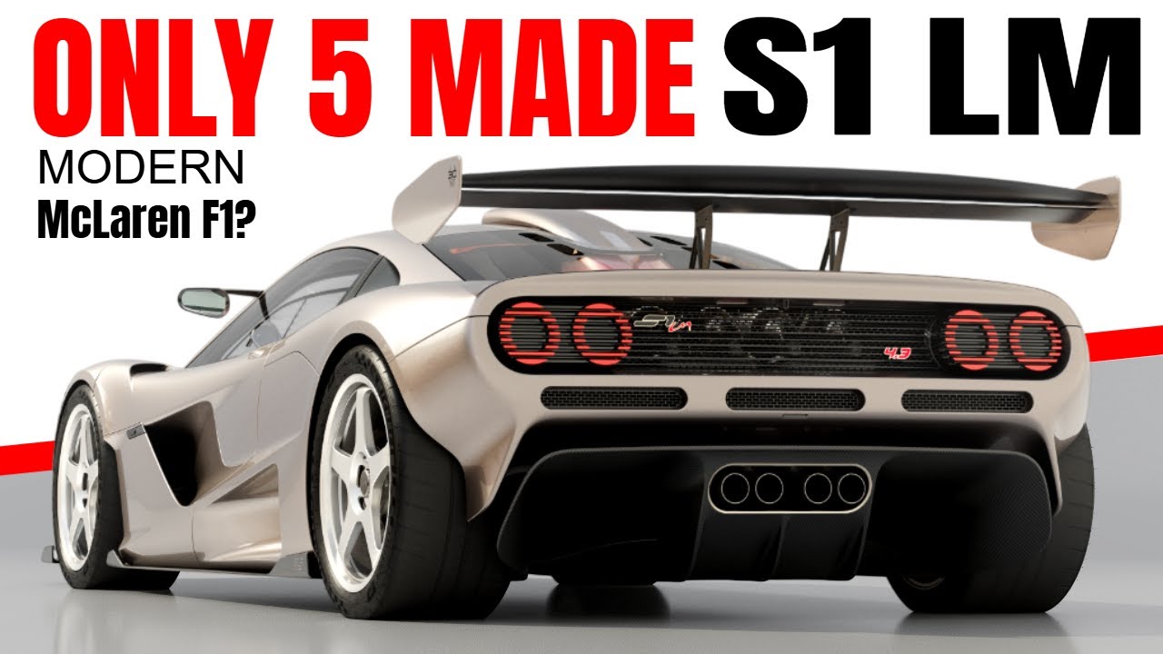 S1lm S1 LM: Gordon Murray’s $Million Hypercar Inspired by Le Mans Looks Like ...