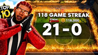 I Pulled Up On A 118 Game Streak! (Boosters caught lacking) - Streak Hunting NBA2k26
