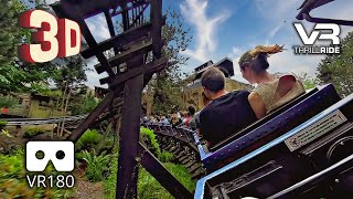 3D ALPENEXPRESS ENZIAN VR Roller Coaster on-ride POV Europa Park Coastiality 3D VR180