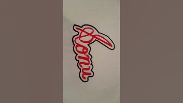 Sonu name handwriting calligraphy video plz subscribe to guys 🙏