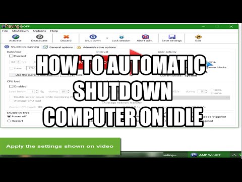 How To Setup WinOff Software | Automatic Shutdown Computer on IDLE | PisonetBuildersHub